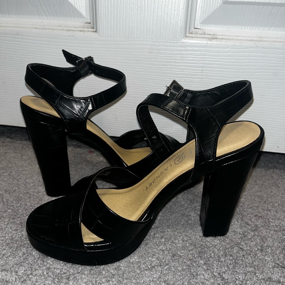 Chinese Laundry Ankle Strap Block High heels